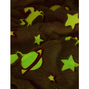 Marks & Spencer Unicorn Desenli Kapüşonlu Polar Sabahlık