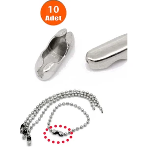 3.2 Mm, Klips Top Zincir Için Kapama, Kart Askı Zinciri, Tırnak Makası Zinciri Için Kapama Klips