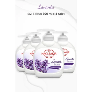 Hacı Şakir Lavanta Dinlendirici Sıvı Sabun 300 ml x 4 Adet