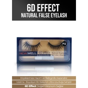 New Well 6D Effect Natural False Eyelash P12