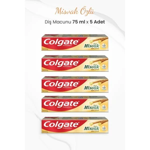 Misvak Özlü Diş Macunu 75 ml x 5 Adet