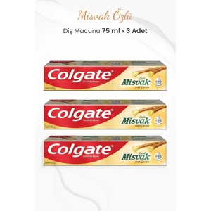 Misvak Özlü Diş Macunu 75 Ml X 3 Adet
