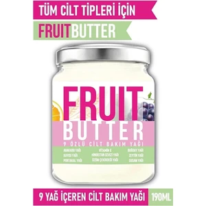 Fruit Butter 9 Özlü Cilt Bakım Yağı 190 ml