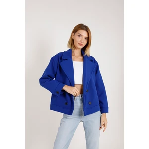 Sax Kadın Kaşe Oversize Ceket