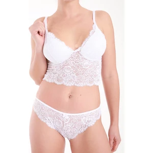 Asist Secret Magic ASM1269 Kadın 2 Li Ekru Kapsız Ic Astarlı Dantel Bralet Tanga Takım