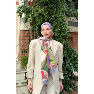 Nature Lilyum Soft Şal Benetton Yeşil 3036-18