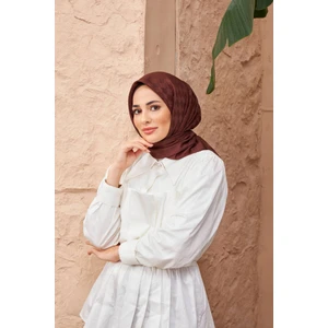 Dama Jakarlı Eşarp Acı Kahve 9900-14