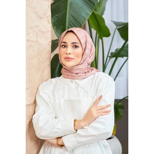 Dama Jakarlı Eşarp Gül Kurusu 9900-21