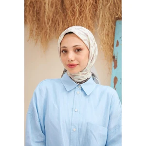 Eva Desen Eşarp Füme Krem 1132-06
