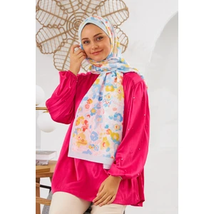 Nature Pinkly Soft Şal Bebe Mavi 3031-06