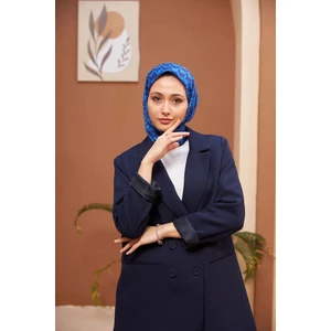 Aura Kazayağı Soft Eşarp Lacivert 1155-03