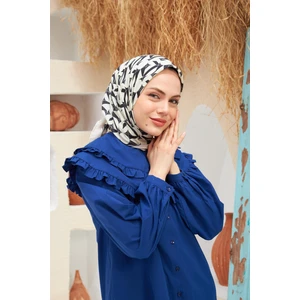 Eva Desen Eşarp Beyaz 1132-12
