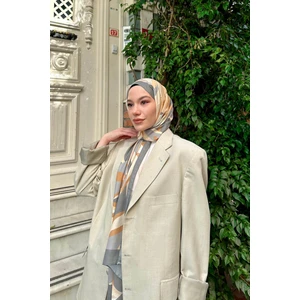 Nature Lilyum Soft Şal Gri 3036-01