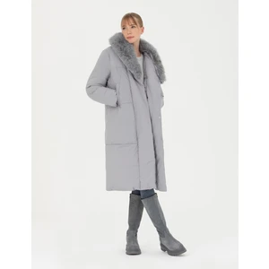 Pierre Cardin Kadın Gri Kaban 50272214-VR024