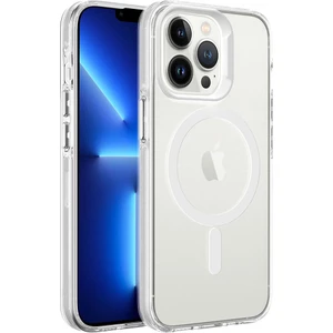 Apple iPhone 12 Pro Max Mıknatıslı Magsafe Şarj Mat Yüzey Buzlu Transparan Kılıf