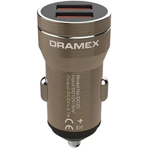 20W Pd Qc 3.0 Metal Hızlı Araç Şarj Cihazı 2 x USB  Port (Başlık)