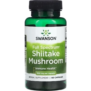 Full Spectrum Shiitake Mushroom, 500 mg 60 Kapsül
