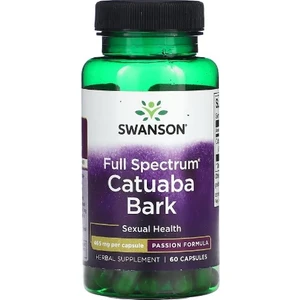 Full Spectrum Catuaba Bark, 465 mg 60 Kapsül