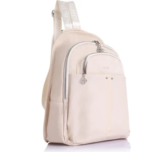Çok Gözlü Ayarlanabilir Zincirli Fermuarlı 7 Bölmeli Su Geçirmez Krom Jesi Kadın Sırt Çantası