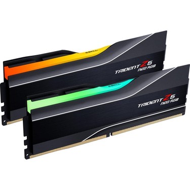 メモリー GSkill TridentZ5 Neo RGB DDR5-6000 32GB G.Skill Trident Z5 NEO RGB Serisi 32GB (2X 16GB) 288-Pin SDRAM