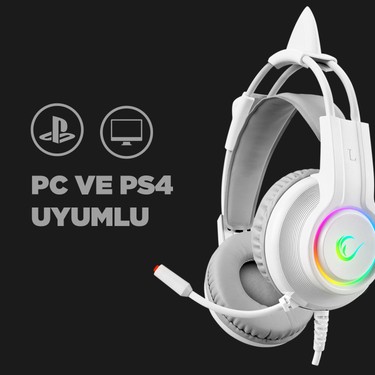 Rampage RM-K91 X-Catty Beyaz USB 7.1 Version Rgb Gaming Fiyatı