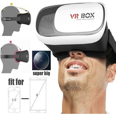 Vrbox Vr-01 3D Kumandalı Sanal Gerçeklik Gözlüğü Universal Fiyatı