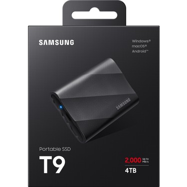 Samsung MU-PG4T0B/WW 4 TB T9 2000/1950 MB/S Fiyatı