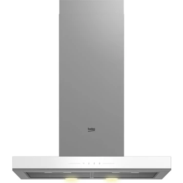 Beko Bdt 6060 B Beyaz Eğimli Duvar Tipi Davlumbaz 250 m3/sa Hava Debisi ile Yüksek