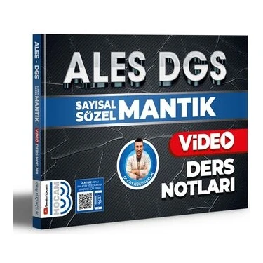 Benim Hocam Yayınları 2024 ALES DGS Sayısal Sözel Mantık Video Ders