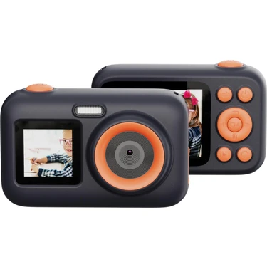 SJCAM FunCam+ Dual Screen H.264 Çocuklar için Fotoğraf Makinesi FullHD 1080p 44MP 2.4” + 1.3" Çift
