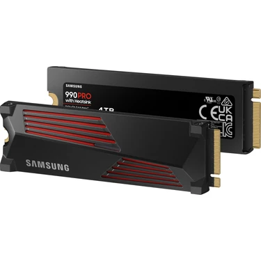 Samsung 990 Pro Heatsink 4TB 7450-6900MB SSD Fiyatı