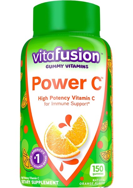 Power C Vitamin C 150 Gummies