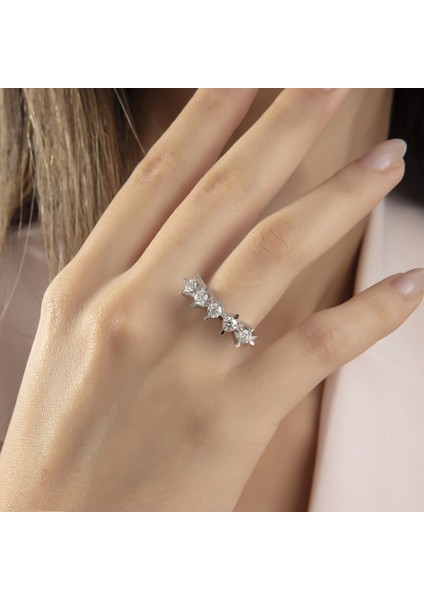 0.96 Ct F-G Si 4.20 gr 14 K Jwd Beştaş Yüzük