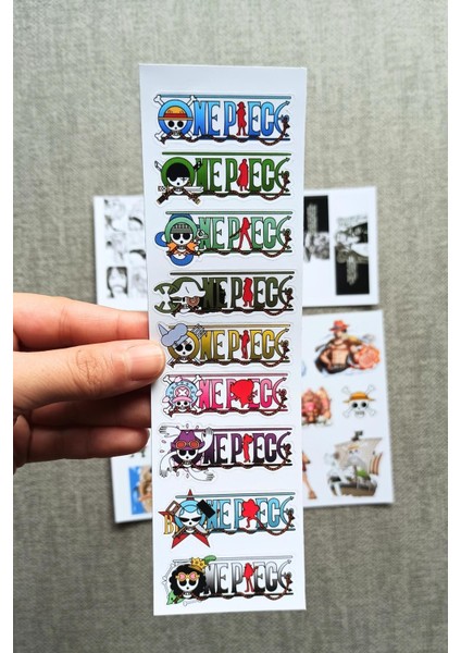 42 Adet One Piece Sticker Anime Sticker Laptop Sticker fiyatları