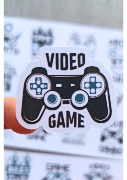 24 Adet Gamer Sticker Seti Oyuncu Sticker Laptop Sticker modelleri