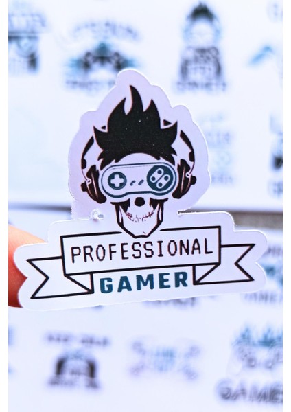 24 Adet Gamer Sticker Seti Oyuncu Sticker Laptop Sticker fırsatları