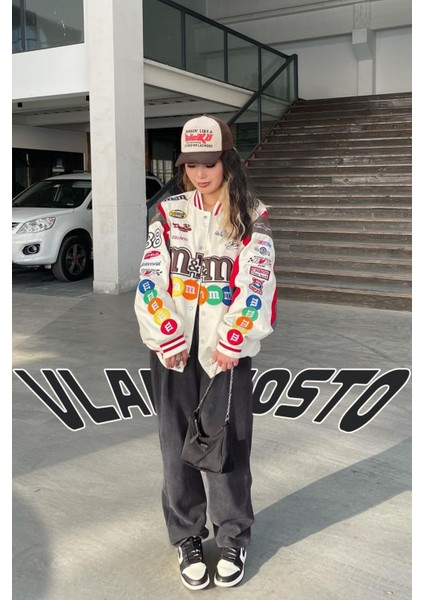 3 Iplik Kalın Şardonlu Yüksek Bel Bol Kalıp Büyük Beden Oversize Eşofman Altı indirimleri