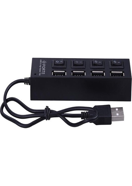 4 Port USB 2.0 Hub Çoğaltıcı Çoklayıcı Switch Işıklı Anahtarlı USB Çoğaltıcı modelleri