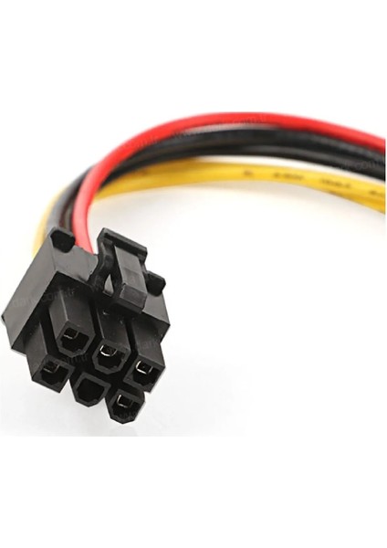 Molex 4 Pin 6 Pin Pci-E Dönüştürücü Ekran Kartı Güç Power Kablosu