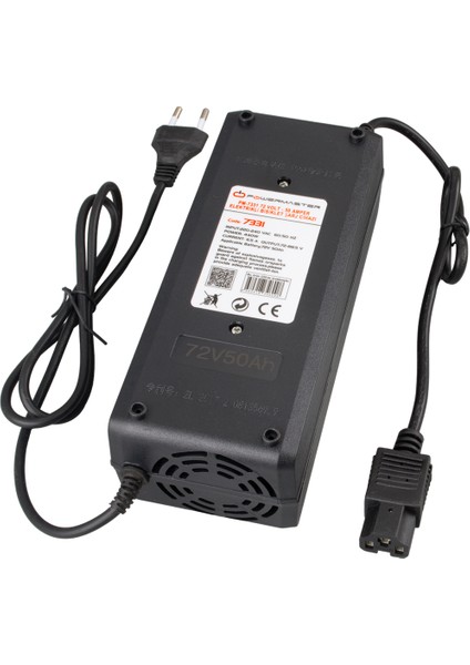 Powermaster 72 Volt - 50 Amper Elektrikli Bisiklet Scooter Şarj Cihazı PM-7331 modelleri