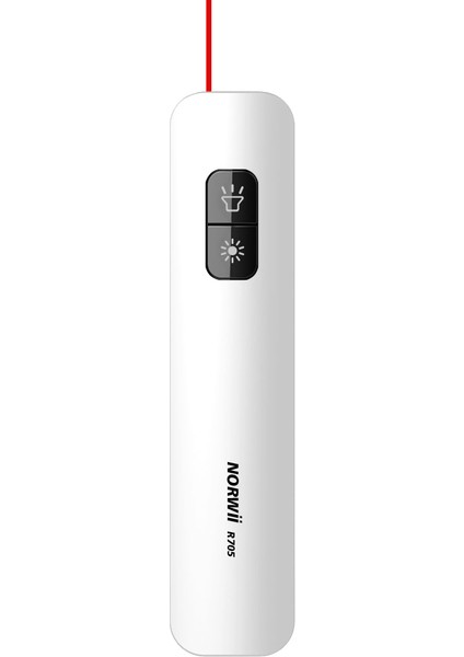 Norwii R705 Profesyonel Sunum Kumandası Slayt Atlatıcı Sunum Kalemi Toplantı Kumandası