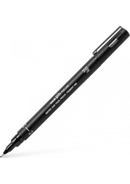 Pin 0.4 Fine Line Akrilik Uçlu Kalem Siyah 3 Adet indirimleri