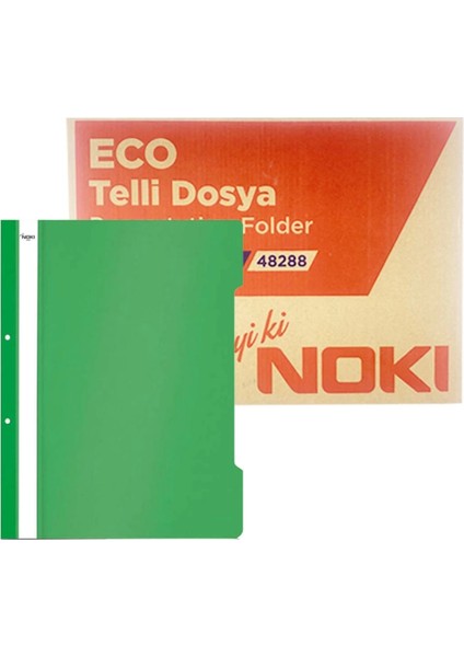 Telli Dosya Eco Yeşil 50 Li fiyatları