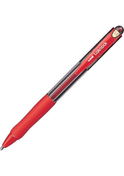Uniball Laknock Broad ( 1.4 ) Mekanik Tükenmez Kalem Kırmızı ( 3 Adet)