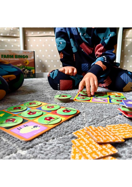 Çiftlik Bingo - Çiftlik Temalı Çocuk Tombalası 3-6 Yaş fırsatları