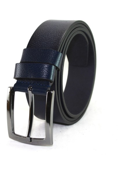 Deri Kemer Lacivert Spor Düz 81009 fırsatları