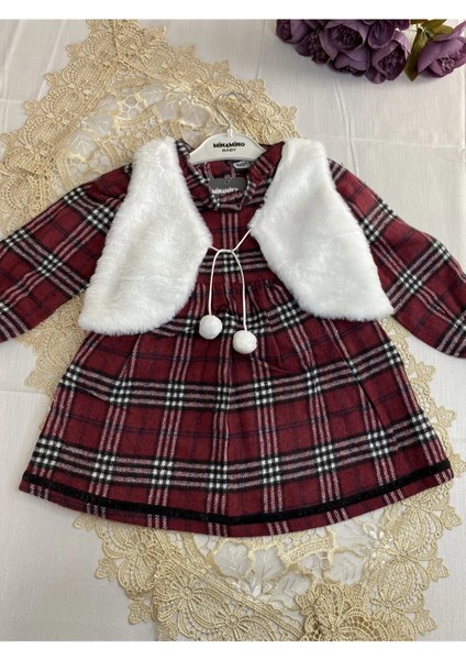 Bolerolu Oduncu Elbise Bebek Çocuk modelleri