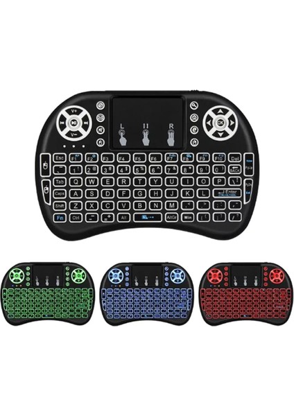 Kablosuz Bluetooth Smart Tv & Tv Box Uyumlu Türkçe Mini Klavye