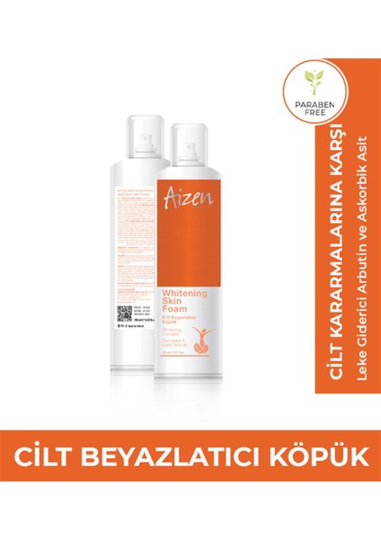 Whitening Skin Foam - Cilt Köpük 150 ml