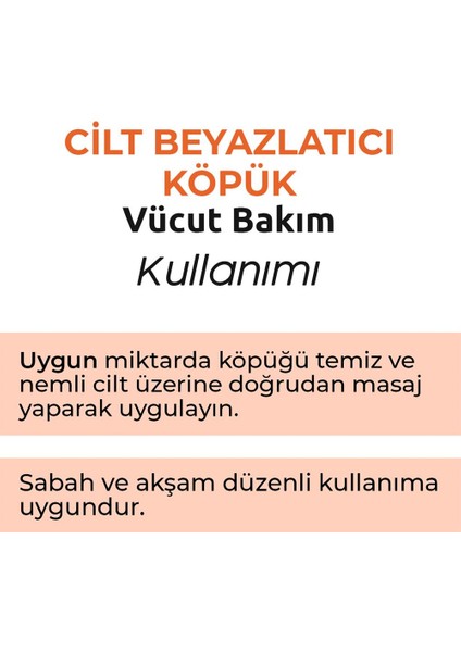 Whitening Skin Foam - Cilt Köpük 150 ml